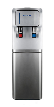 Кулер (диспенсер) ECOCENTER G-F92С со шкафчиком , серебристый картинки
