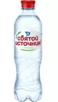 Вода «Святой Источник» 0.5 литра, газ, пэт, 12 шт. в уп. картинки